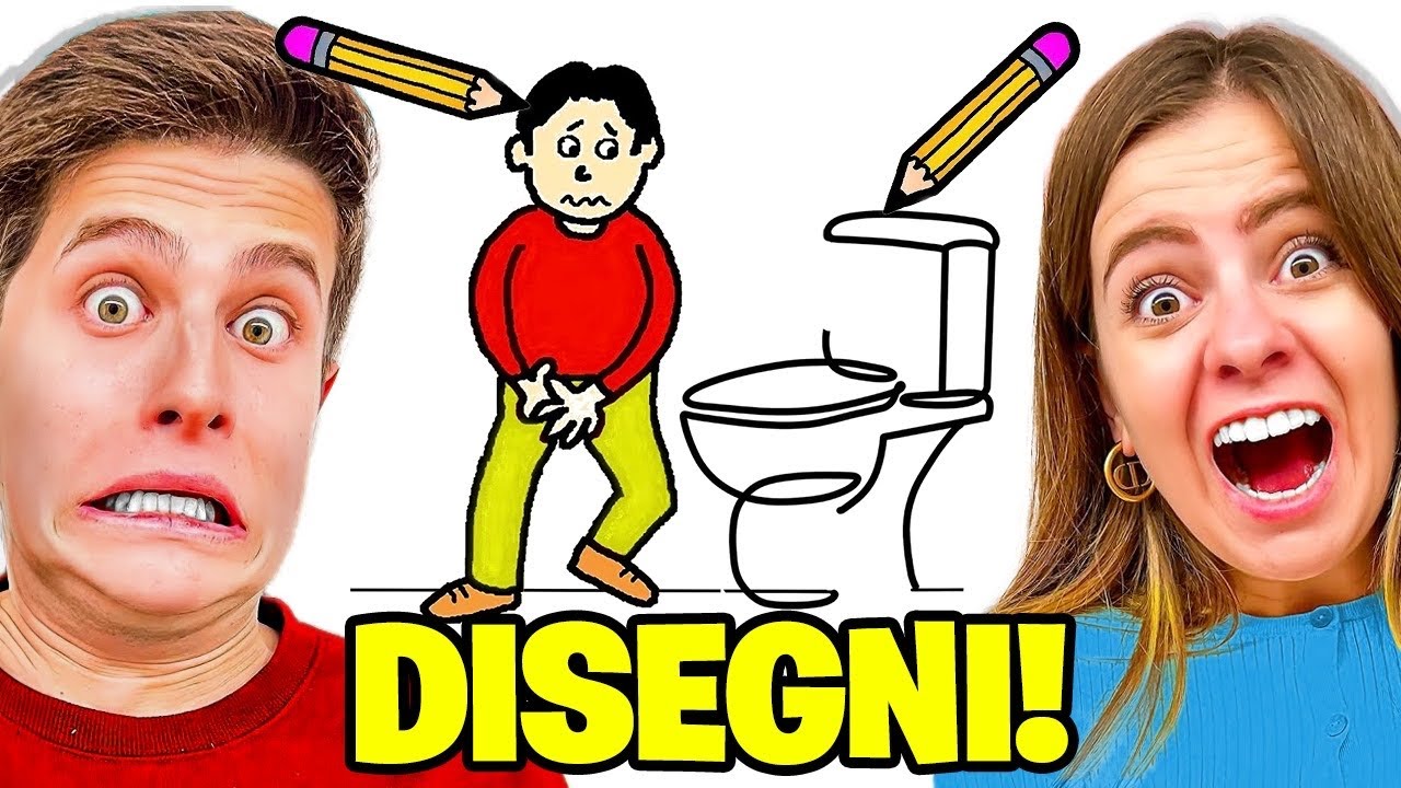 2 CHALLENGE COMPLETA IL DISEGNO PER VINCERE!✏️ *Draw One Part*