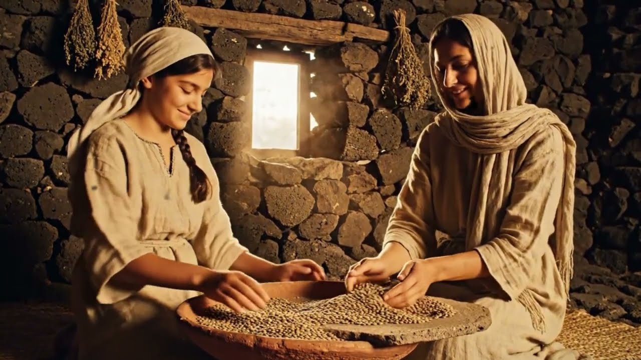 Assim era a vida de uma jovem obrigada a se casar em Nazaré desde os 14 anos | Reconstrução IA