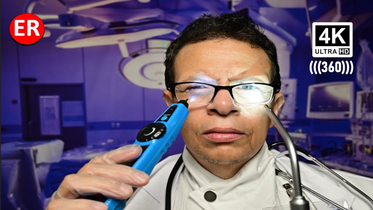 🥼🩺 🌟ASMR | MEDICAL EYE EXAM
