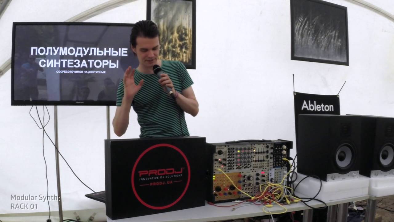 04. Modular Synth: Rack 01@ Kyiv Music Summit: Hedonism Festival