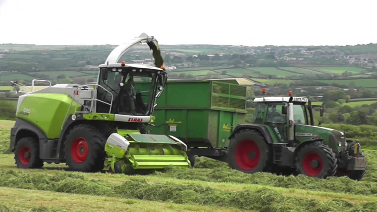 Silage 2016 Keat Contractors Claas 950 & 870