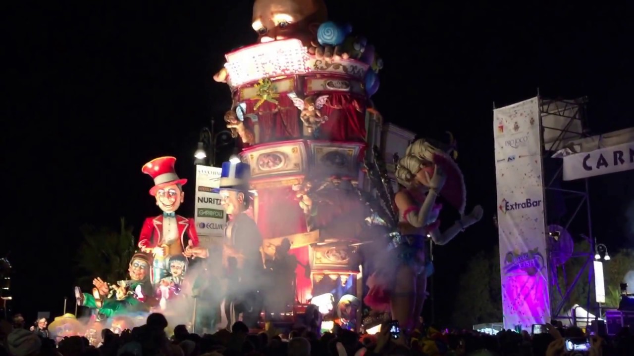 Carnevale di Sciacca 2017 - carro allegorico 