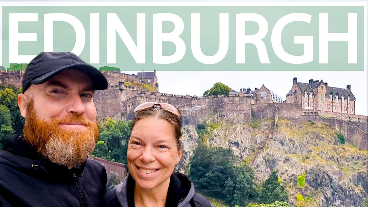 Americans FIRST Time in Edinburgh Scotland 🏴󠁧󠁢󠁳󠁣󠁴󠁿