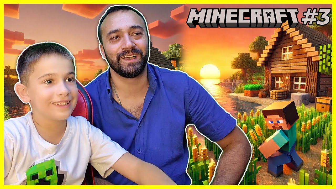 TARIM TOPLUMUNA GEÇTİK! MEDENİYET HIZLA İLERLİYOR 😂 MUHAMMED ALP İLE MİNECRAFT ADA MACERASI #3