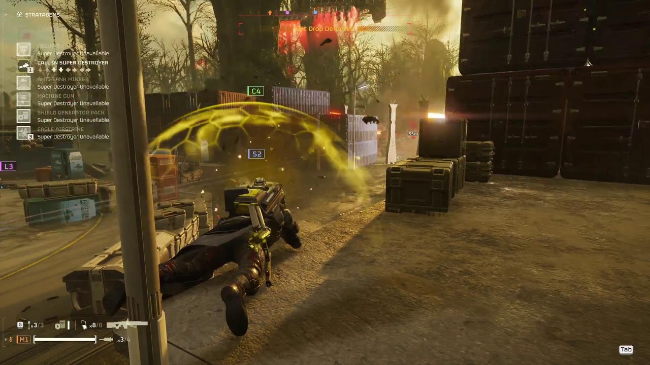 hell divers 2 SHADOW COMPANY ON ME!! DAY 2