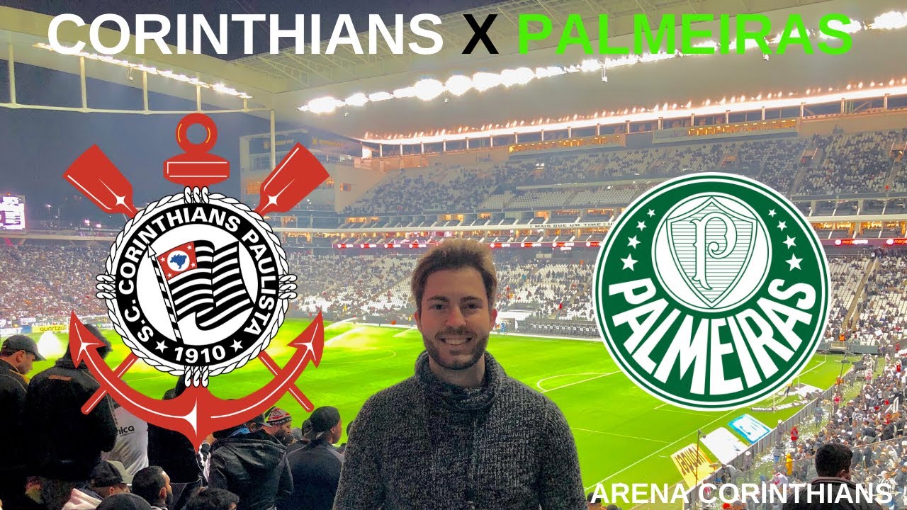 CORINTHIANS X PALMEIRAS - Rivalidade enorme no derby paulista que acabou no empate em Itaquera