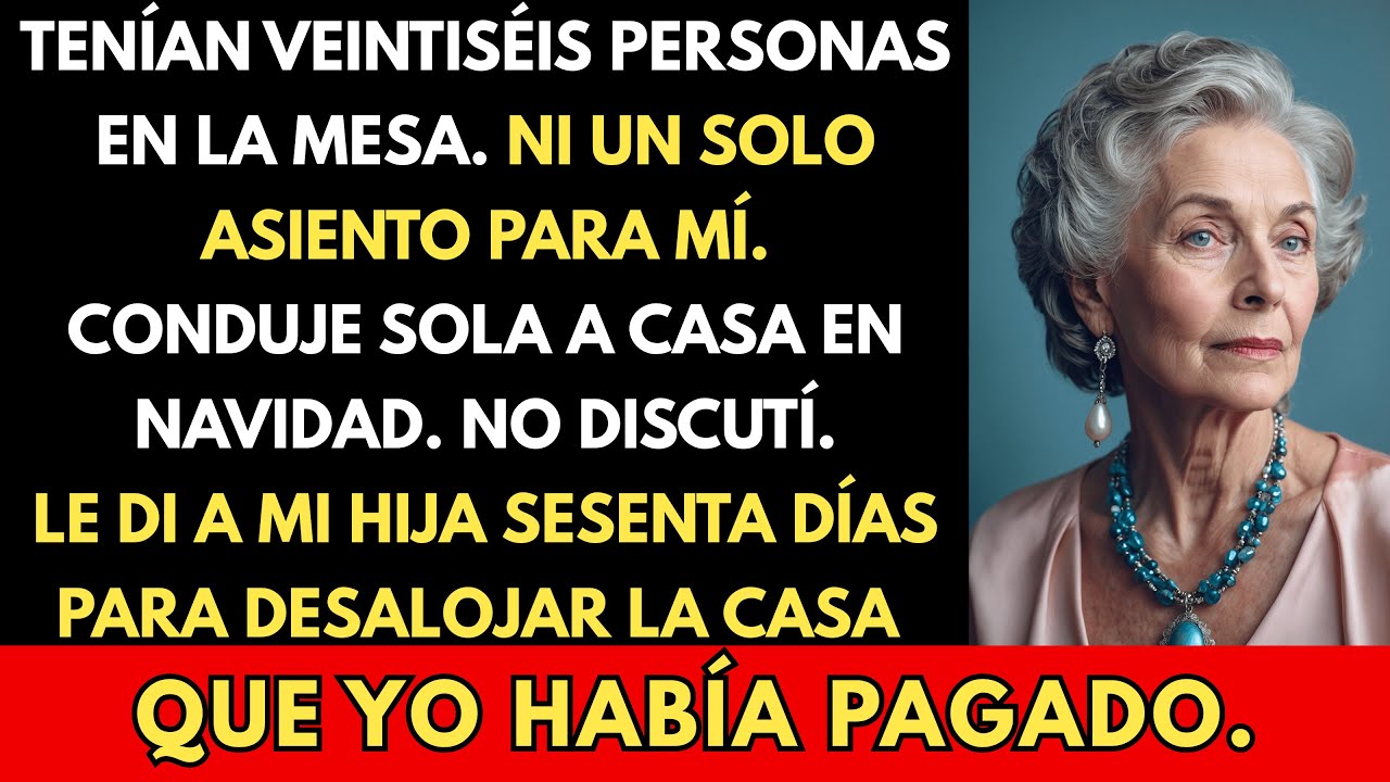 Pasé la Navidad en una casa vacía después de que mi hija me dijera que no era bienvenida...