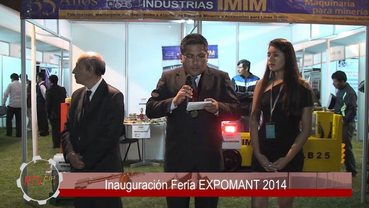 Inauguraci&oacute;n de la EXPOMANT 2014
