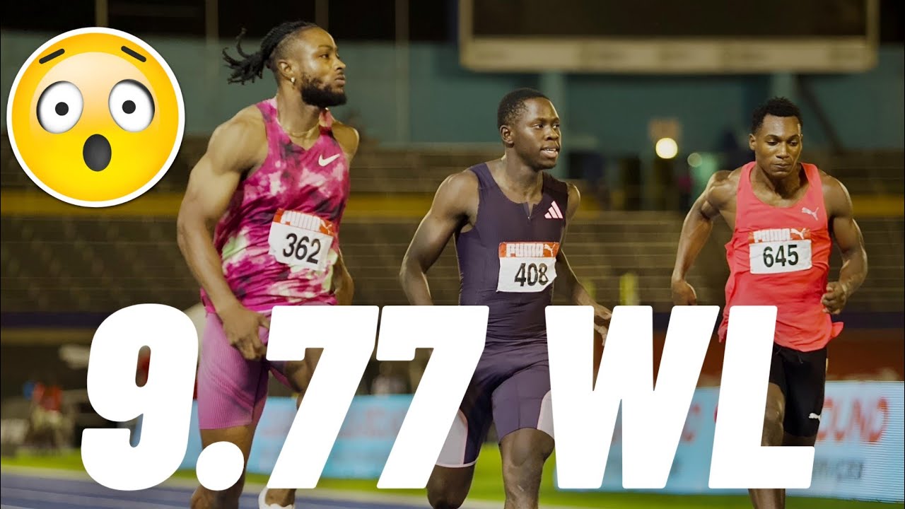 Kishane Thompson Exclusive Reaction To 9.77 WL : I Can't Control My Speed!! Frightening!!