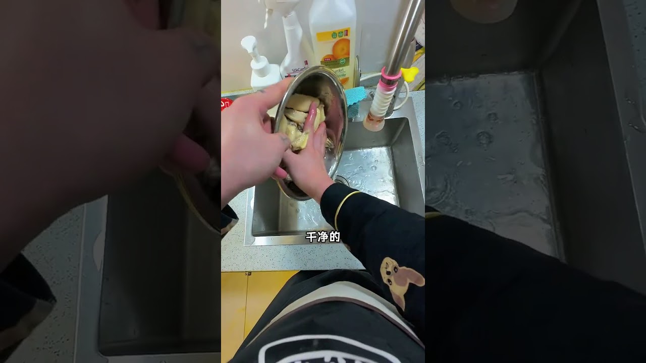 First-person perspective immersive experience of the kitchen diary of a Northeastern boyfr