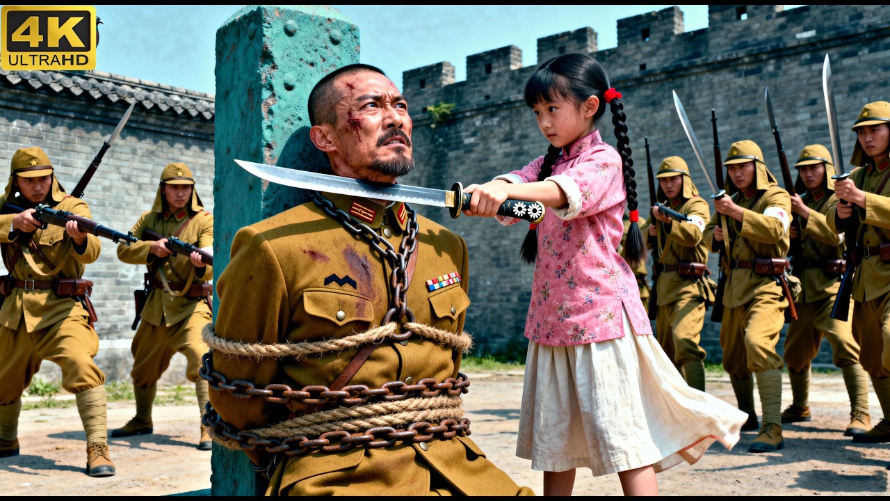 ⚔️【2025最新抗日神劇】日軍包圍少女，不料武功高強，將其擊殺⚔️ Kungfu丨Action丨功夫丨抗日丨動作丨Chinesedrama丨中國電視劇丨中国功夫丨景甜丨成毅丨Tai  Chi
