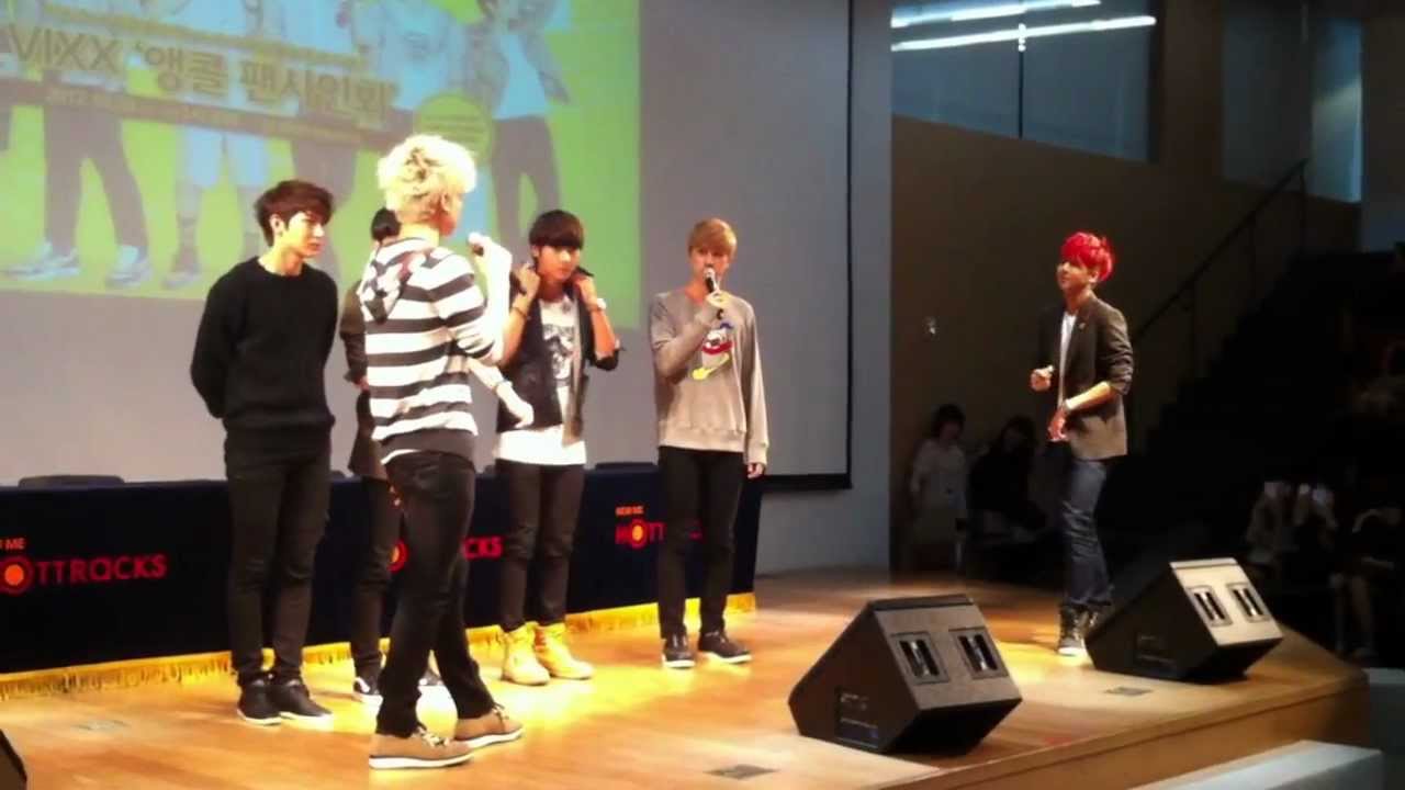 121003 VIXX RAVI vs HYUK Rap Battle