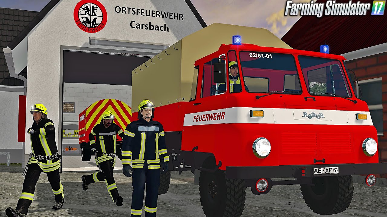 IFA ROBUR mit Feldk&uuml;che - Das Leben in einer Dorf Feuerwehr 🚒 | LS17