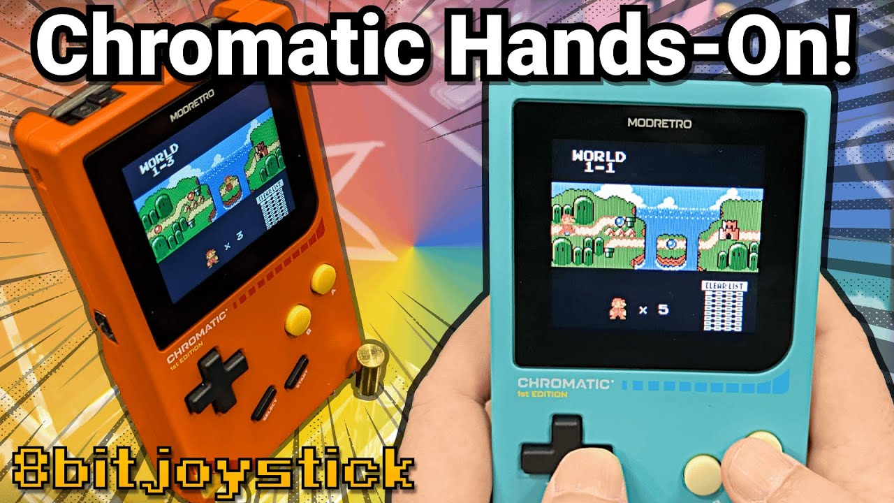 Предварительный просмотр: Chromatic FPGA GameBoy Color от ModRetro!