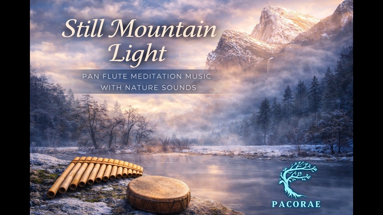 Still Mountain Light | Pan Flute Meditation Music for Deep Calm