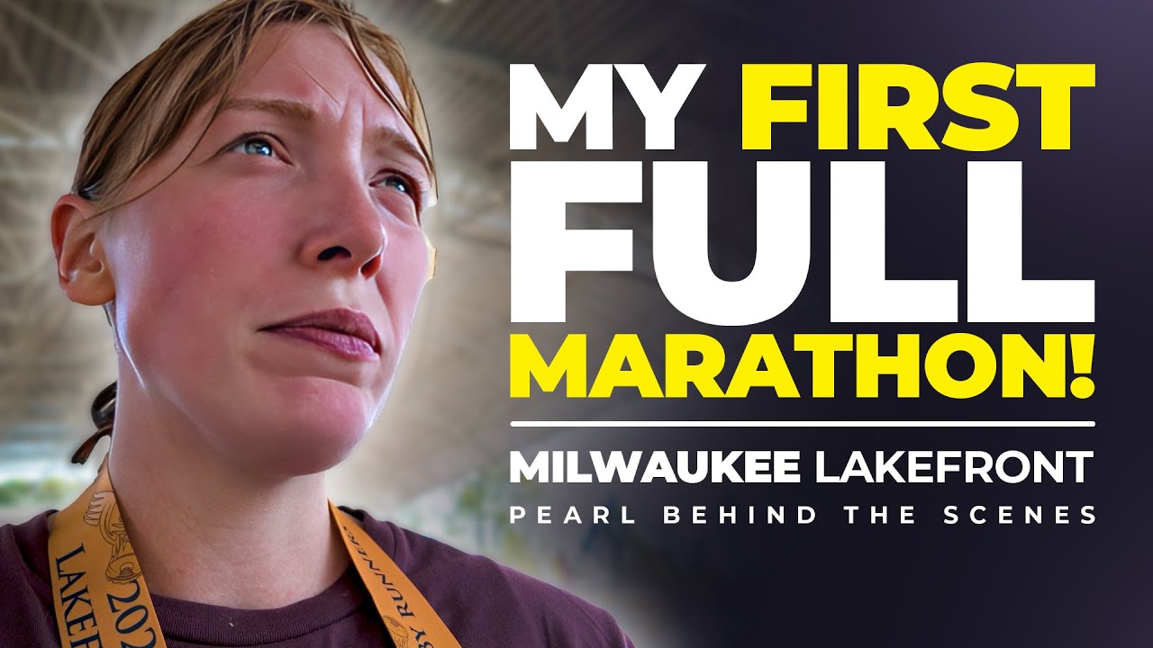 Pearl Runs Her FIRST MARATHON! | Milwaukee Lakefront Marathon Recap!