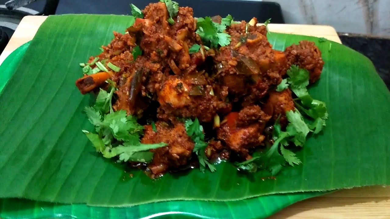 Manglore Style Chicken Sukka/ಮಂಗಳೂರ್ ಚಿಕನ್ ಸುಕ್ಕ