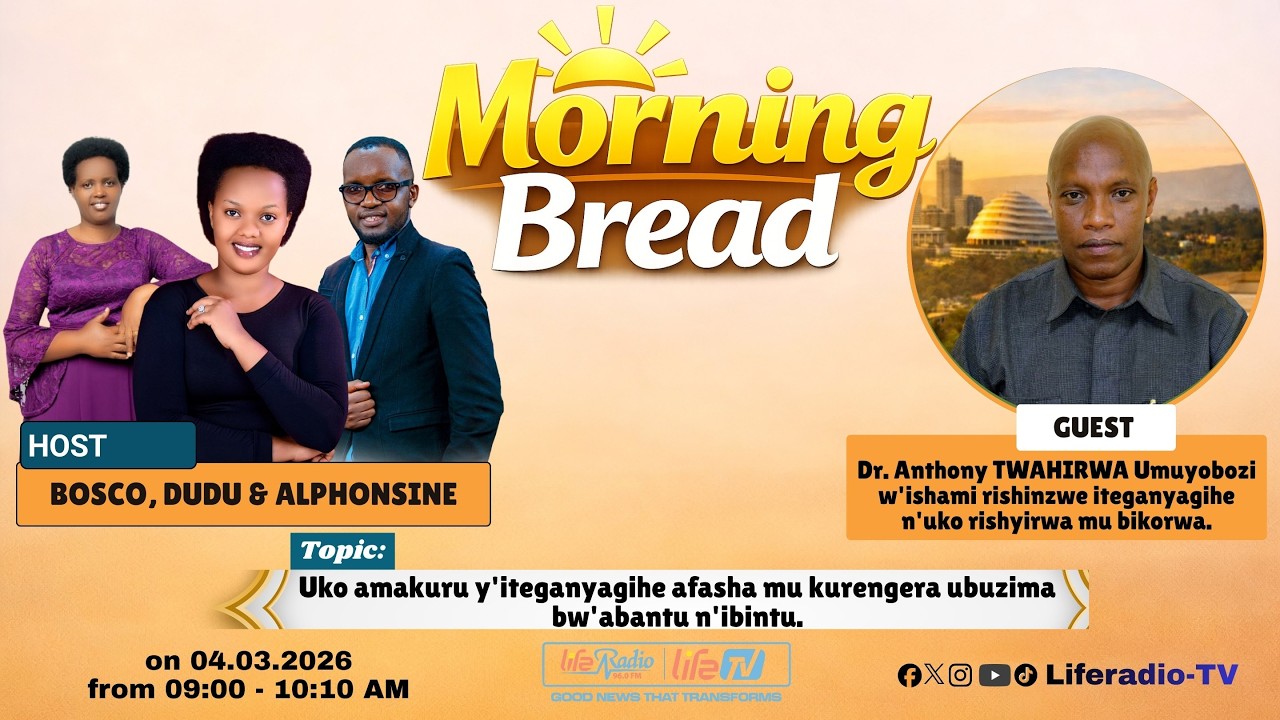 Ni gute iteganyagihe rifasha kurengera ubuzima bw'abantu n'ibintu? || MORNING BREAD KU WA 04_03_2026