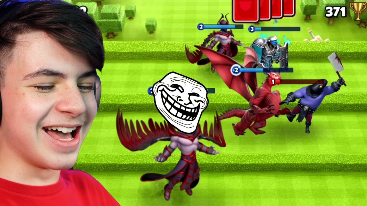 FULL LEGENDARY DECK - TROLL IN CASTLE 1 😭😭😭