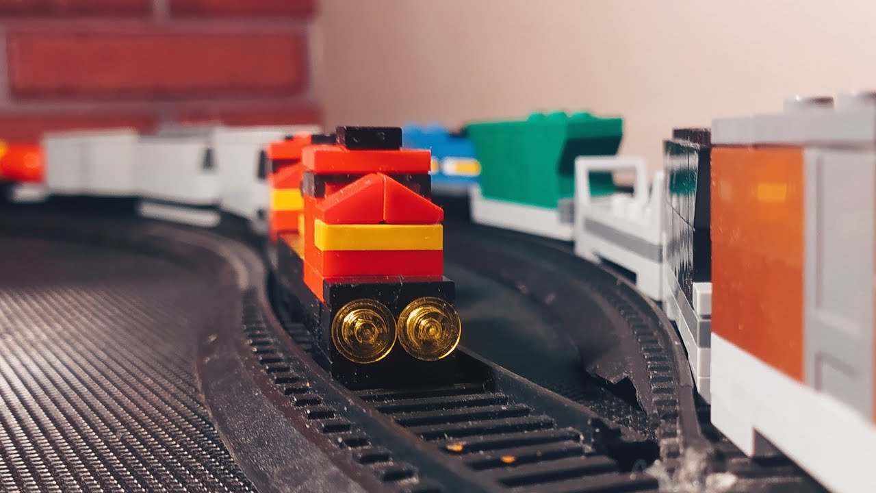 Unstoppable lego remake| Train Collision|