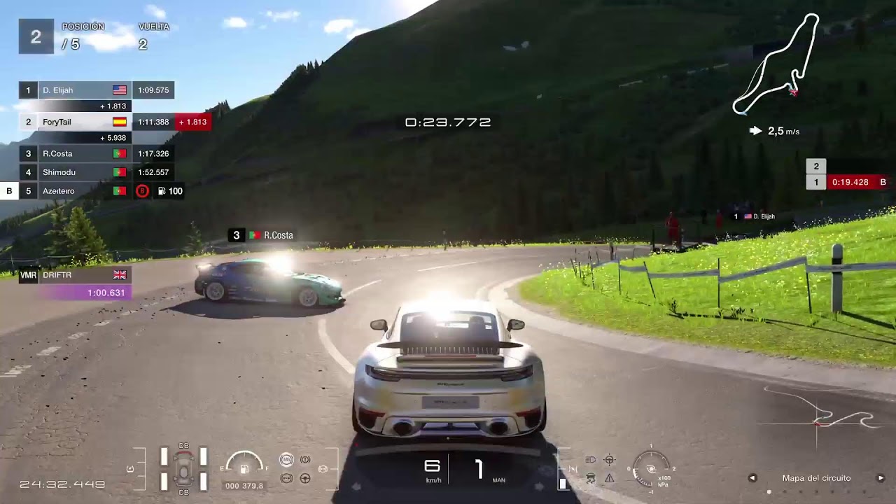 Jugando Gran Turismo 7 Online RP-CarMeet
