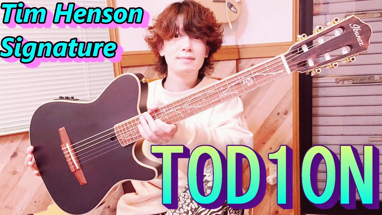 Ibanez Tim Henson Signature TOD10Nを購入したのでいろいろ弾いてみた