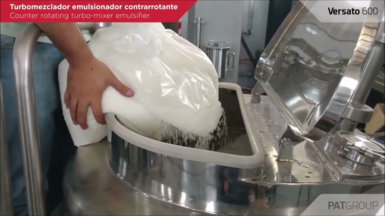 Mezclador Emulsionador Contrarrotante VERSATO - PAT Group