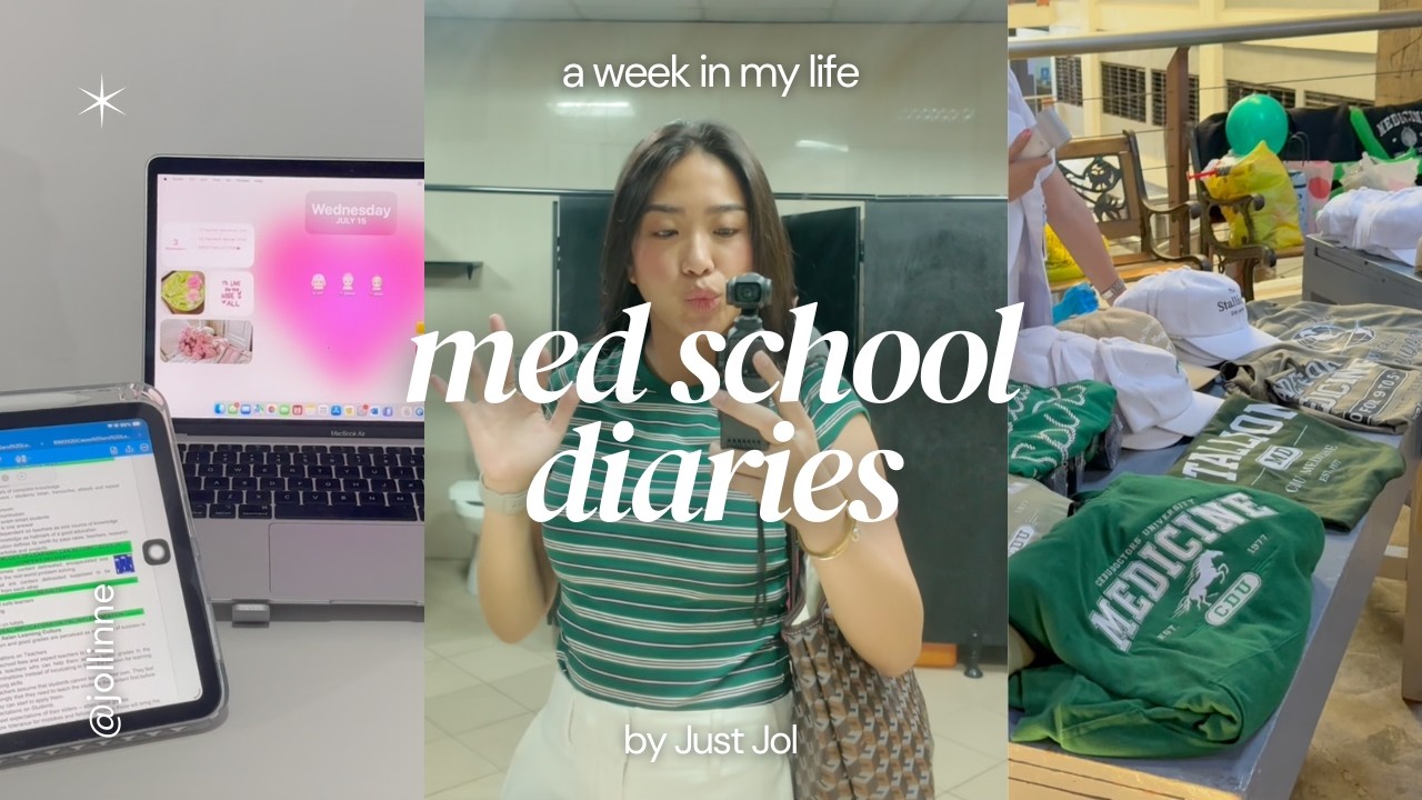 A Week in My Life as a First-Year Med Student 📚🩺