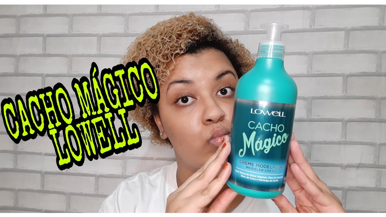 TESTANDO FINALIZADOR LOWELL CACHO MÁGICO NO CABELO CRESPO - *resenha da vida real*