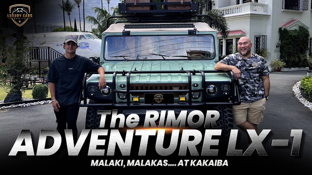 Luxury Cars Manila : RIMOR ADVENTURE LX-1 ( based on the Toyota Mega Cruiser )