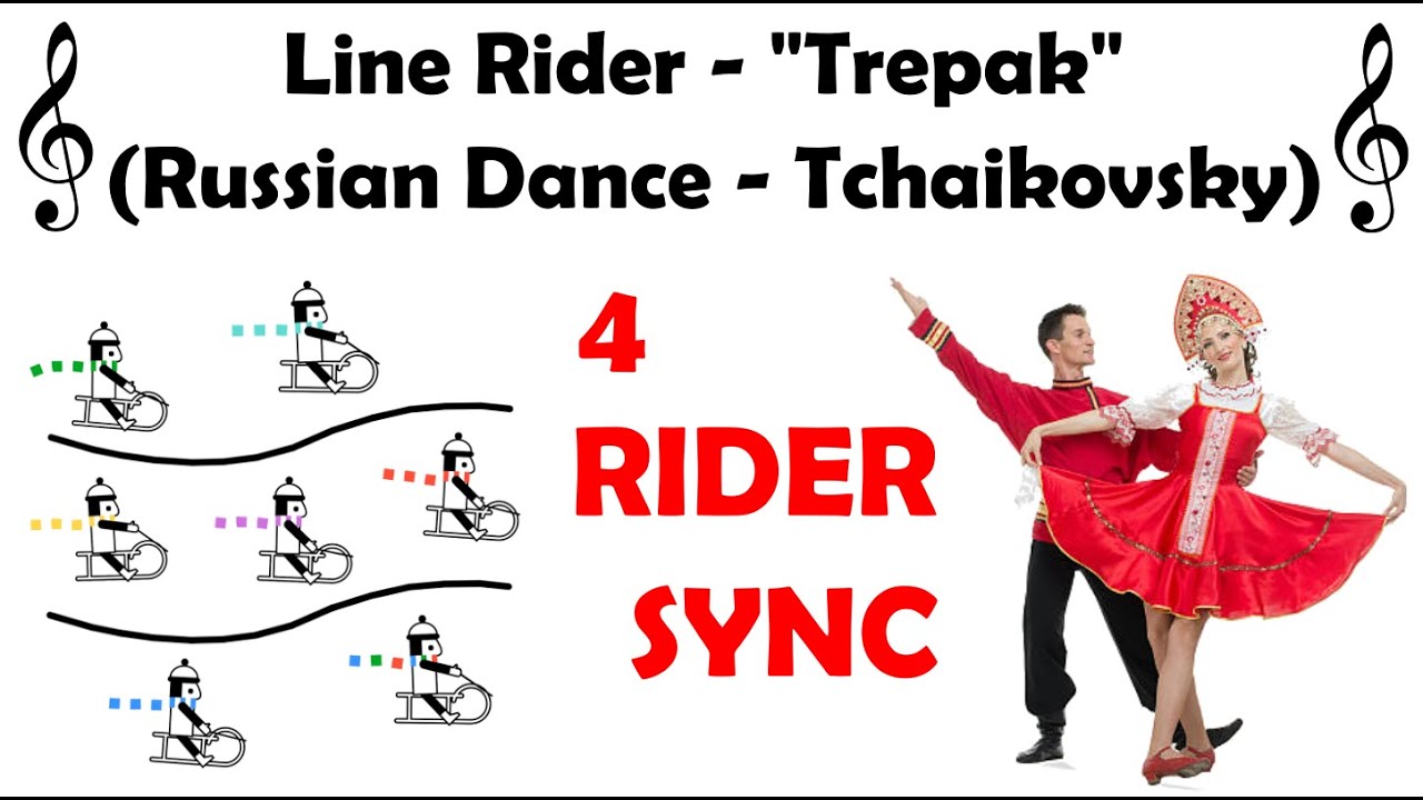 Line Rider #30 - The Nutcracker, Trepak/