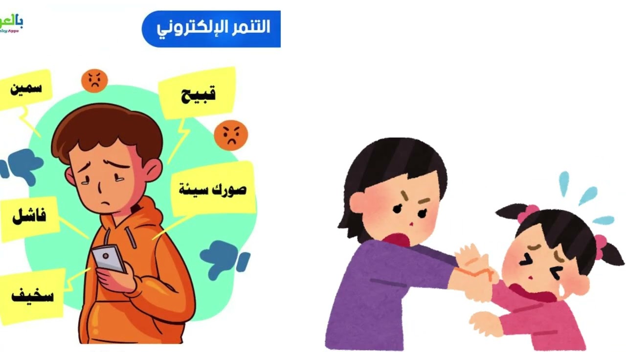 التنمر الالكتروني - مشروع  بالذكاء الاصطناعي للطالبة مبدعه 