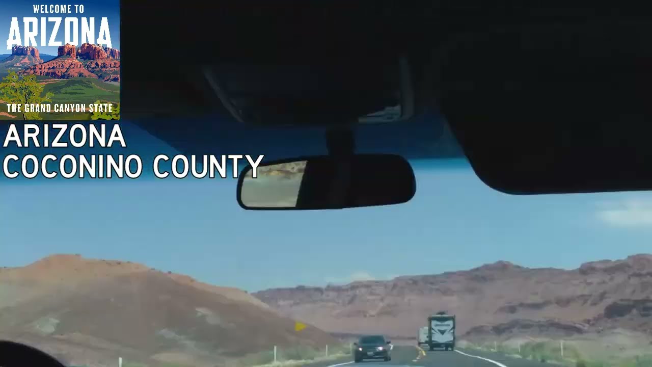 Arizona to Idaho Complete Time Lapse Road Trip 2022 HD