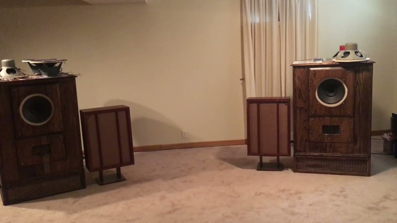 Jensen Imperial Corner Horn Cabinets & Philips 9762M Speakers