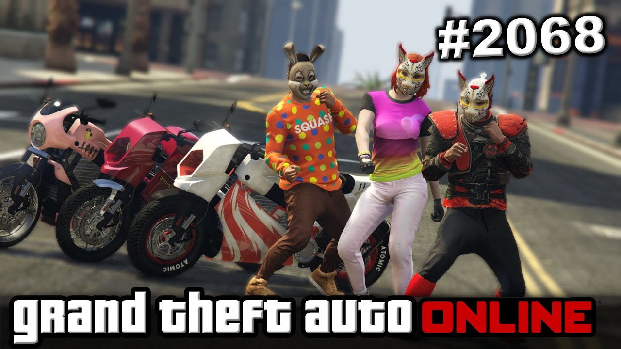GTA 5 ONLINE Po Polsku💥ZAJĄCE Robią DZIKIE STUNTY #2068