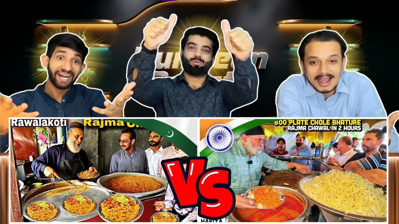 Reaction On India Vs Pakistan Dal & Chawal Comparison | तुलना | Pakistani Reaction 🔥