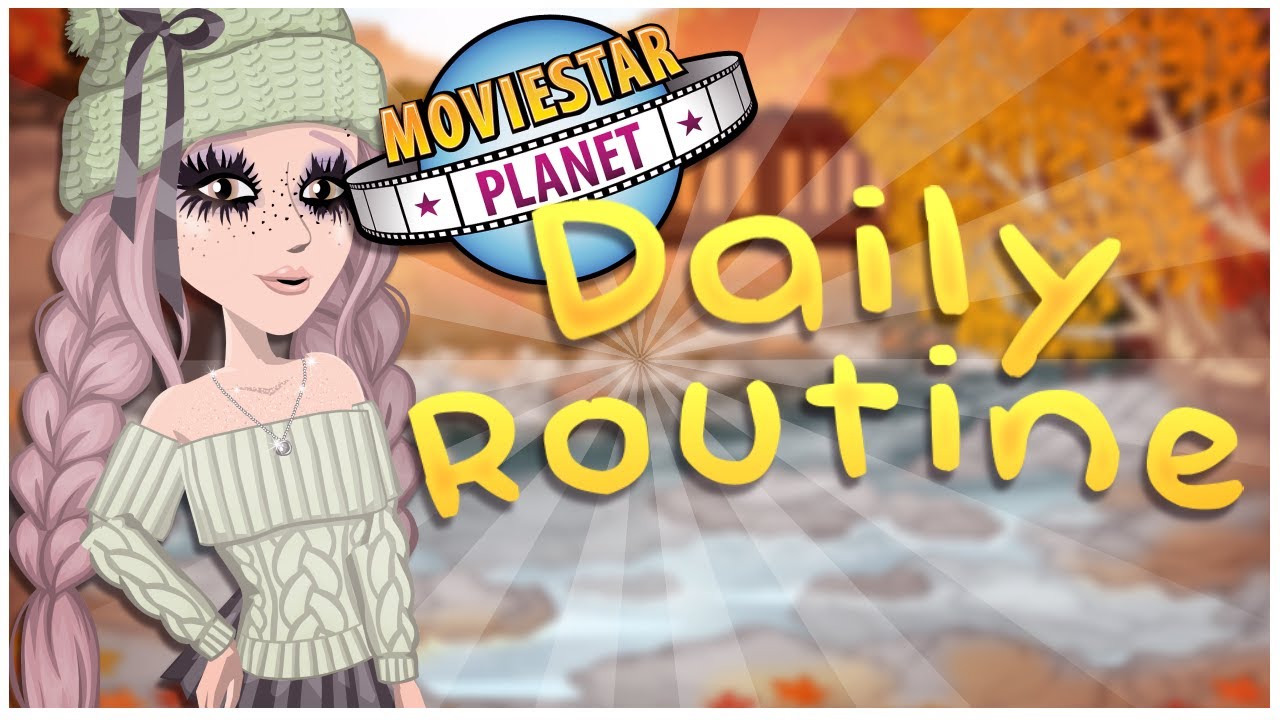 MSP Daily Routine | MovieStarPlanet | 𝐢𝐲𝐯𝐞𝐧𝐮𝐬 &hearts;