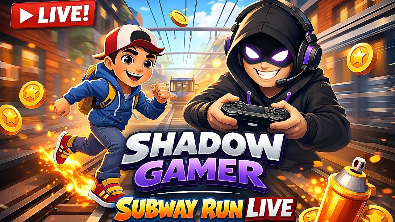 @Shadow_Gamer_02 is live! World Record Break🤯😱 SubwaySufer livestream😎🤪#shrots#live#subwaysufer