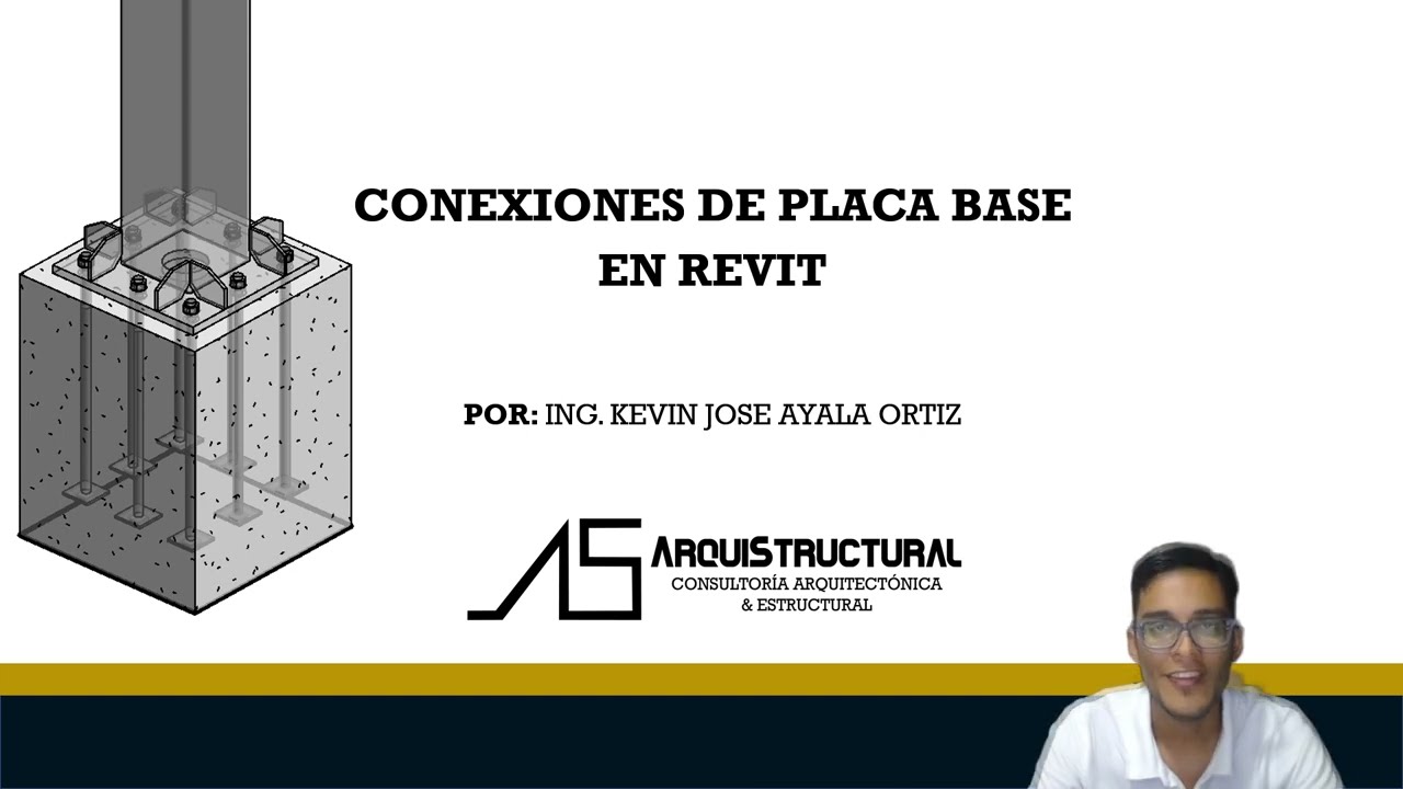 Cómo Realizar una Conexión de Placa Base en Revit  (Base Plate Connection in Revit)