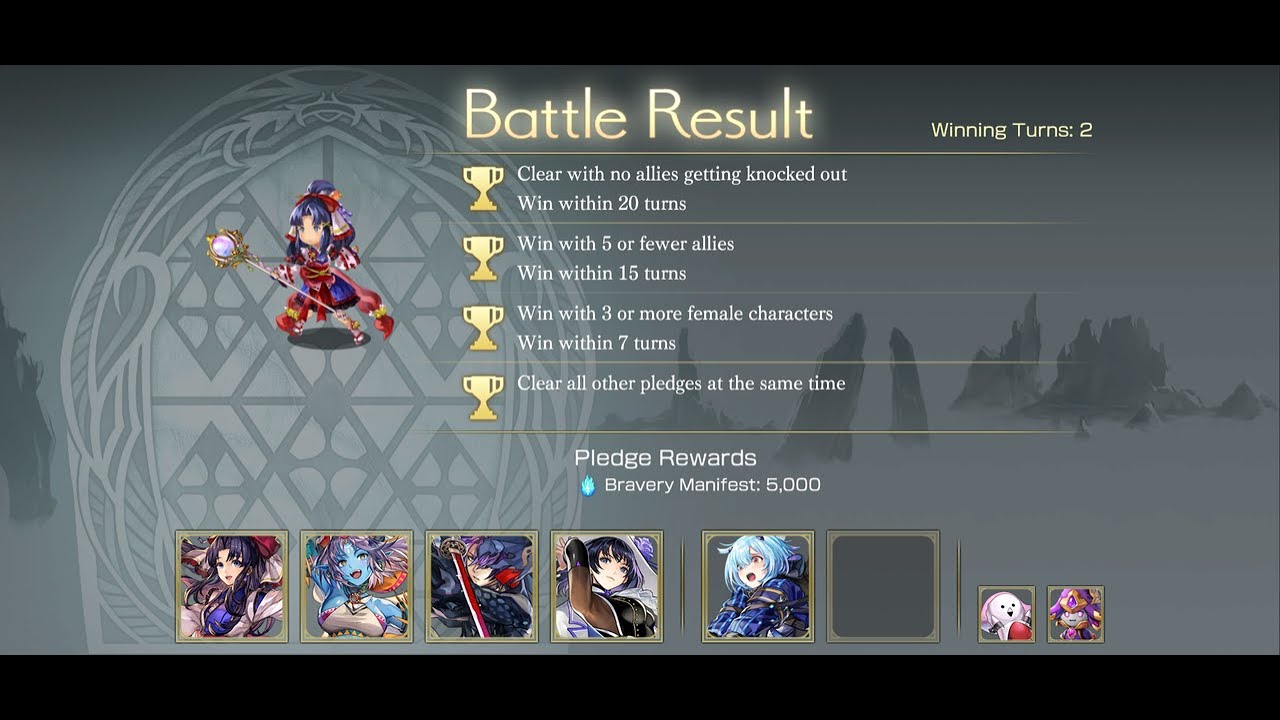 [Another Eden] - Yuna TMC - 2T Clear - Hismena ES & Shion ES DPS