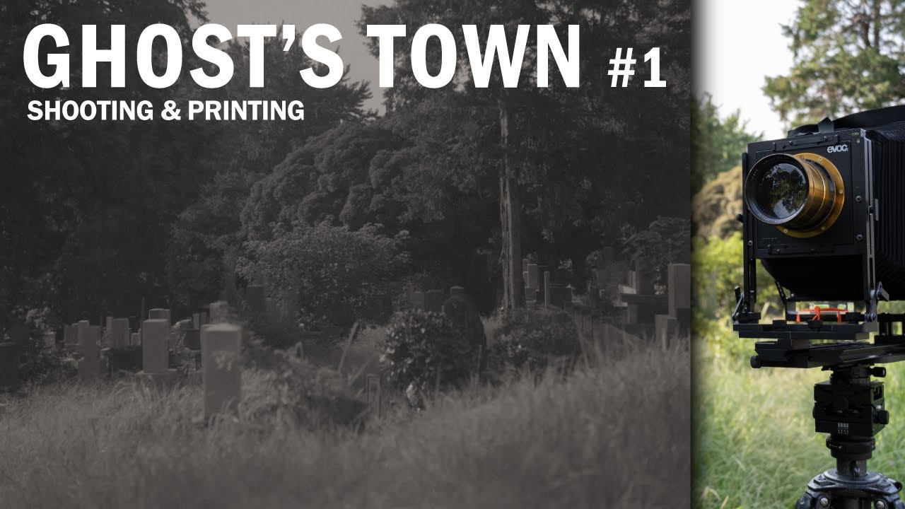 8x10 Large Format Photography & Platinum Palladium Print | Silent Vlog