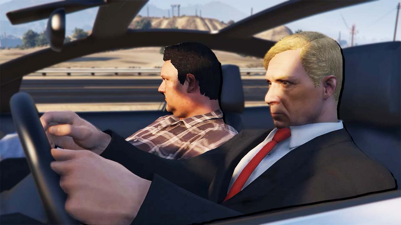 Трамп встречает суп в GTA RP (голосовой троллинг!)