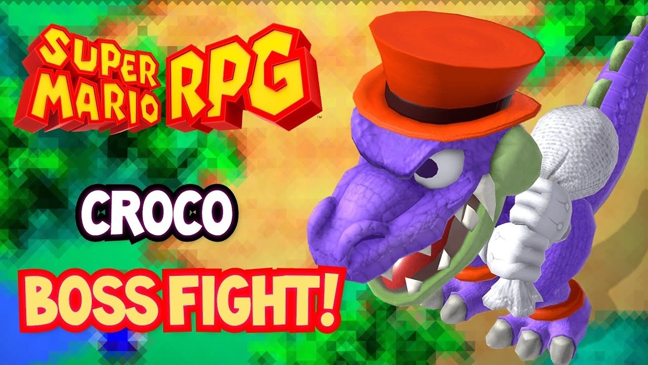 NEW Super Mario RPG - CROCO BOSS FIGHT (HOW TO BEAT)