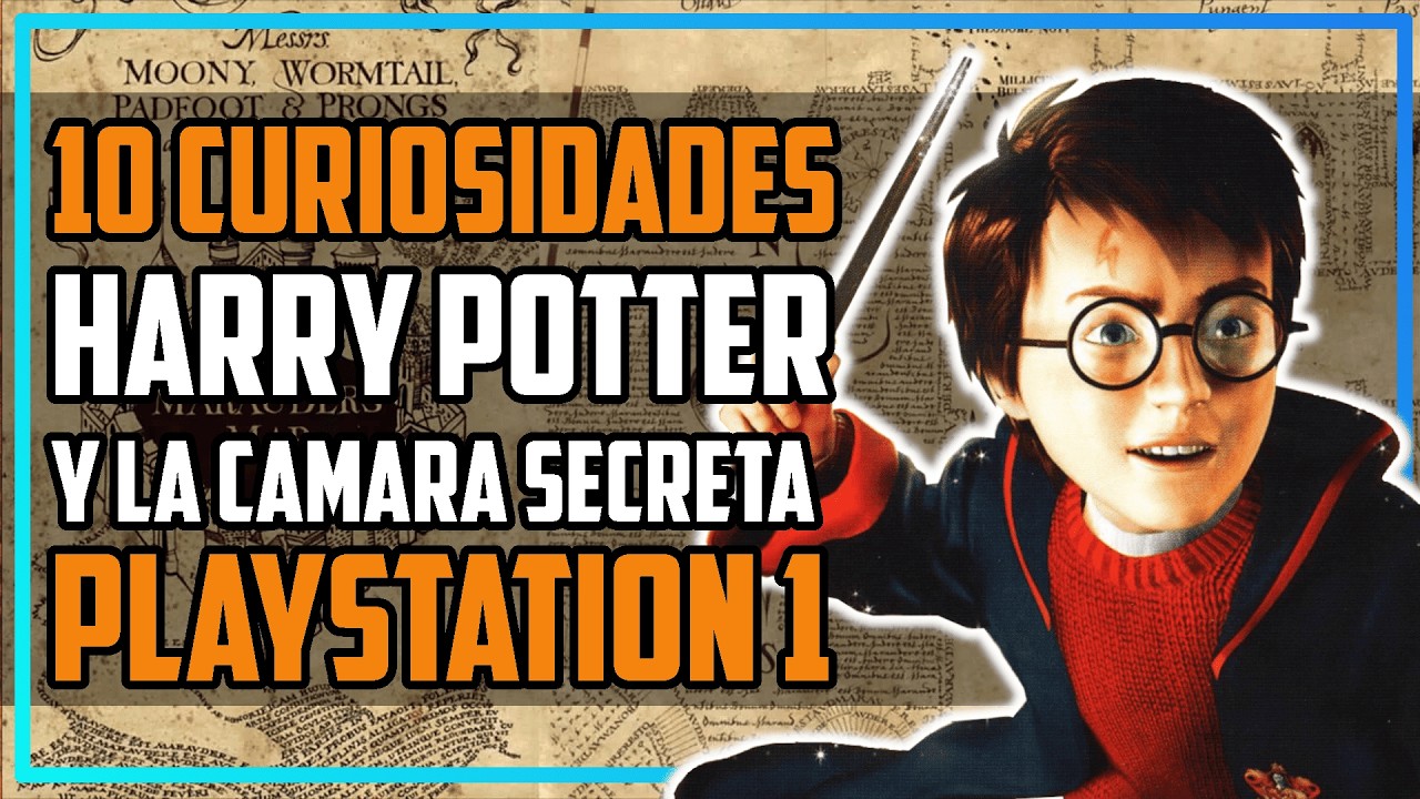 10 CURIOSIDADES de Harry Potter y la cámara secreta [PS1]