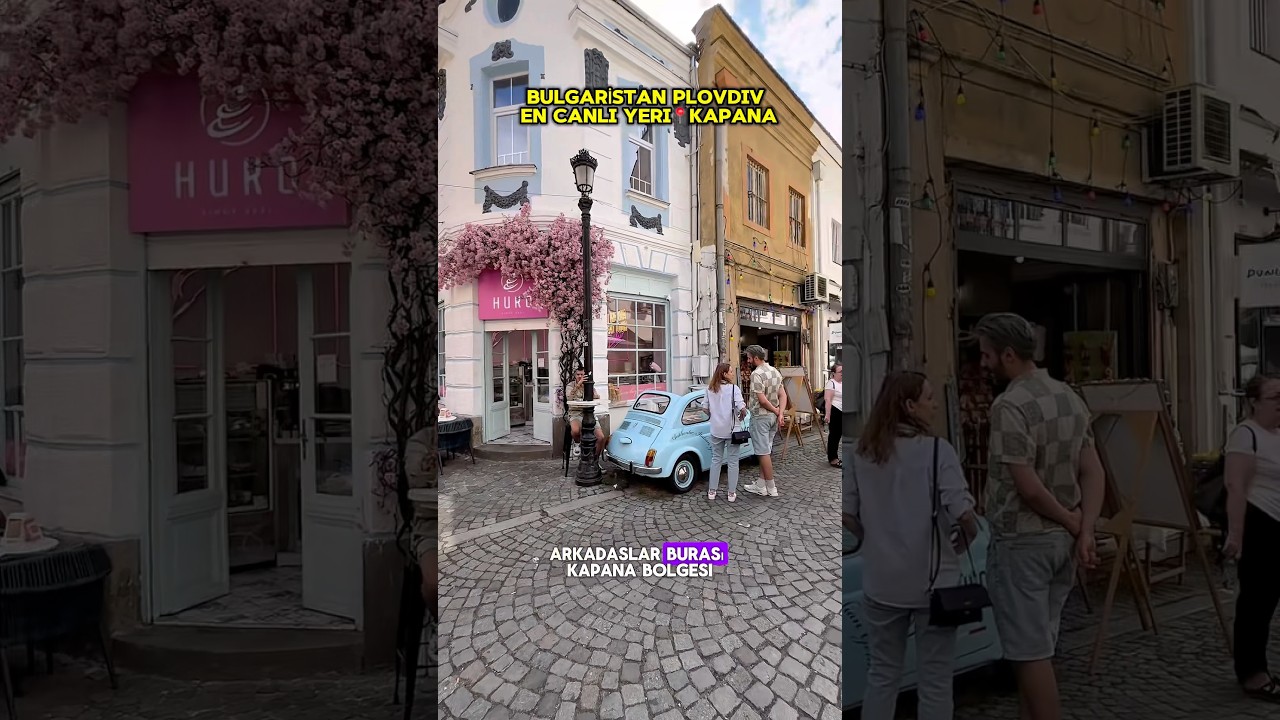Bulgaristan plovdiv 📍 Kapana #plovdiv #bulgaria