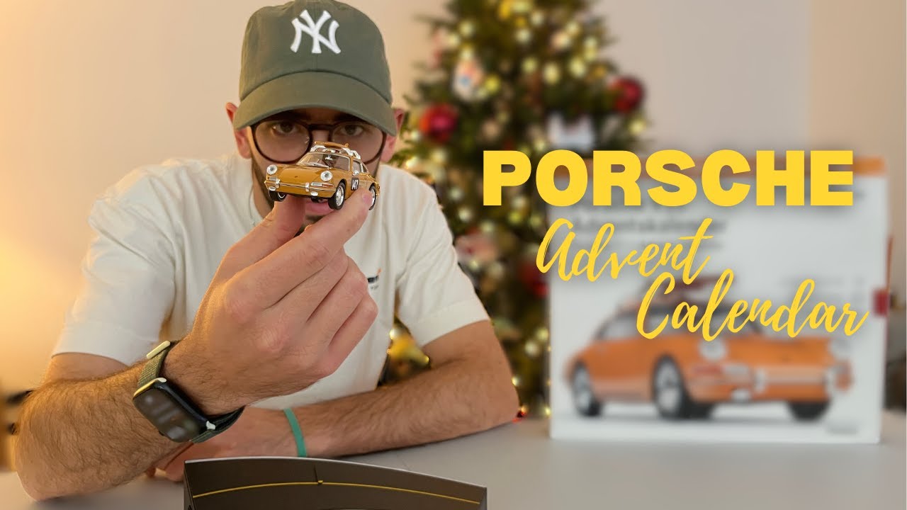 I built a Porsche at home- The Porsche Adventskalender Calendar
