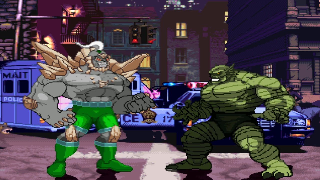 Doomsday vs Abomination FINAL BOSS FIGHT😈DC Comics vs Marvel Mugen Battle Tribute