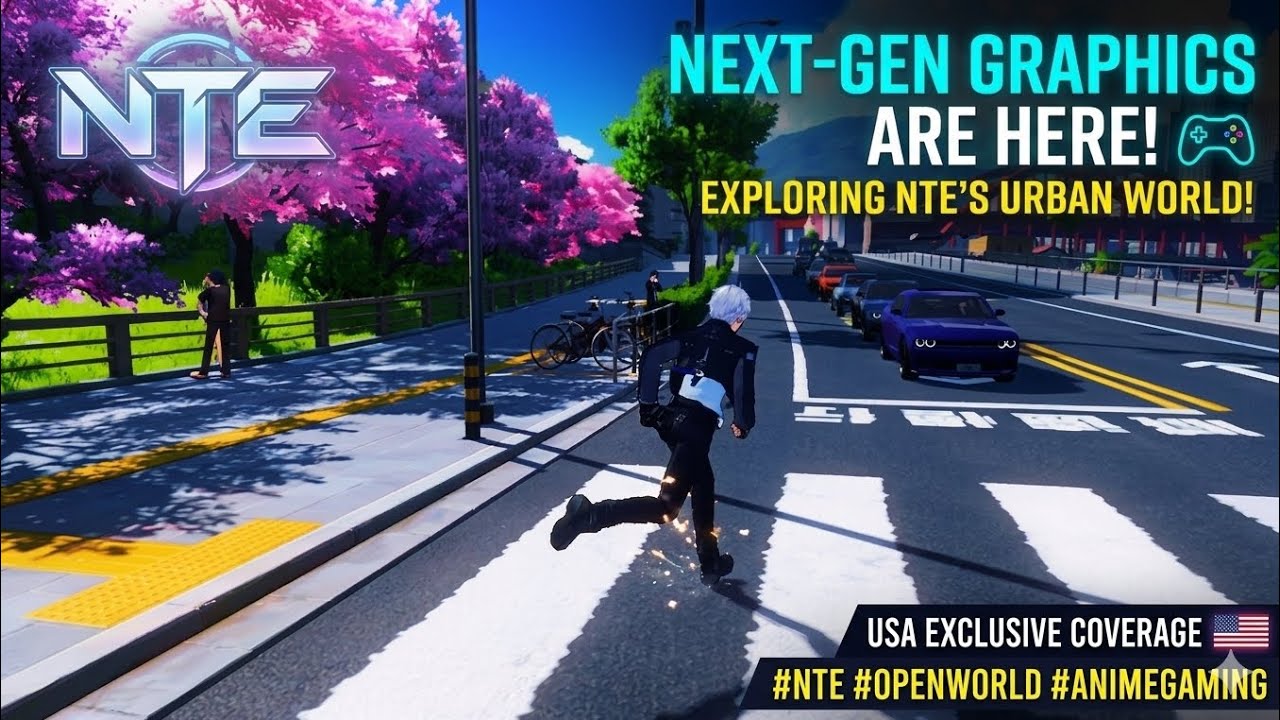 NTE Gameplay: These Next-Gen Graphics are INSANE! (Urban Open World) 