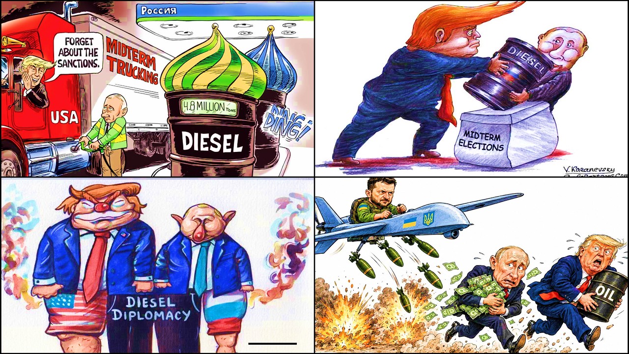 Trump & The Art of the Diesel | Trump Satire, Humor & Caricatures, Comic | 11 OCTOBER |