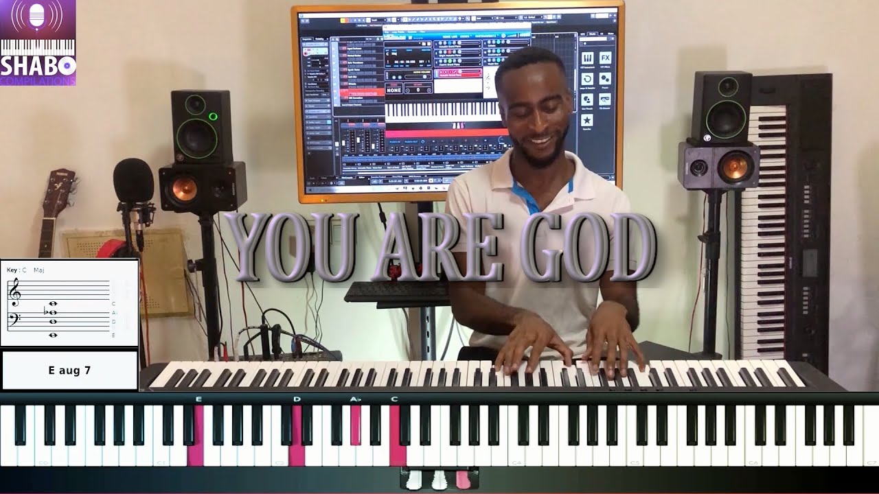 You Are God - Nathaniel Bassey - Soothing Piano (Reharmonized)